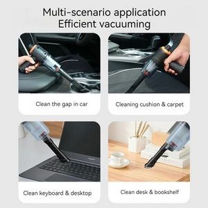 Rechargeable 2 In 1 Desktop Wireless Vacuum Cleaner 120W Portable 2