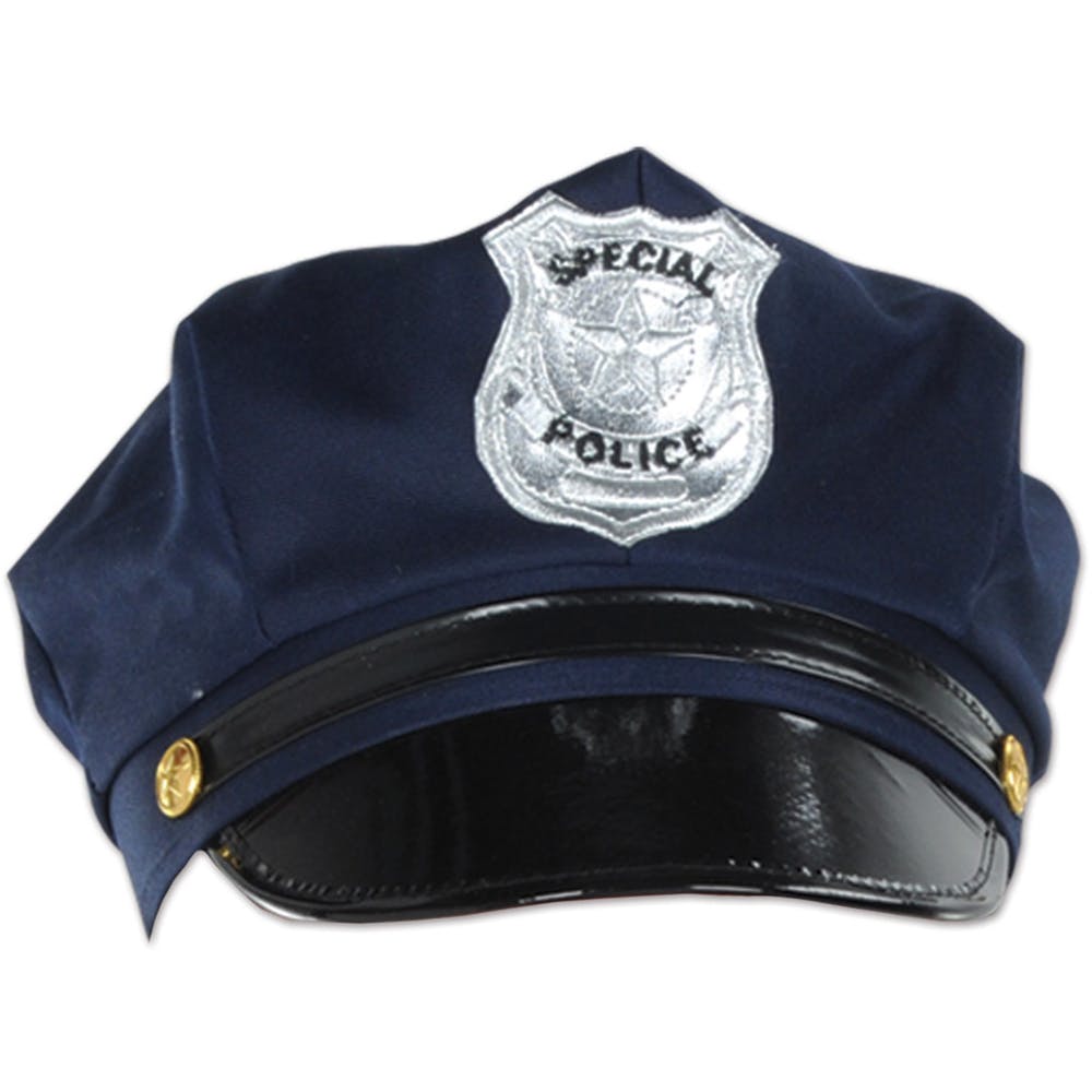 Costume Police Hats - Blue One Size 2