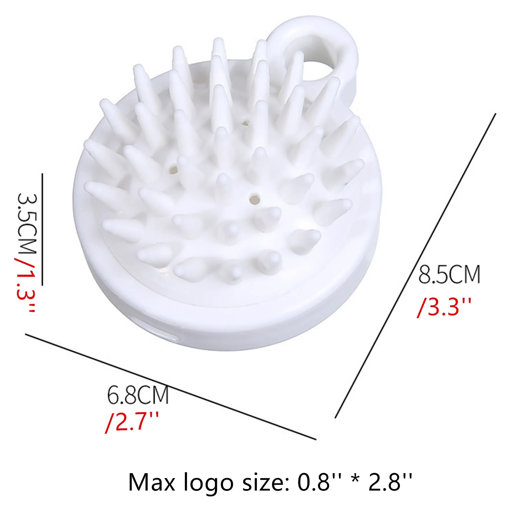 Silicone Hair Massager Brush 3