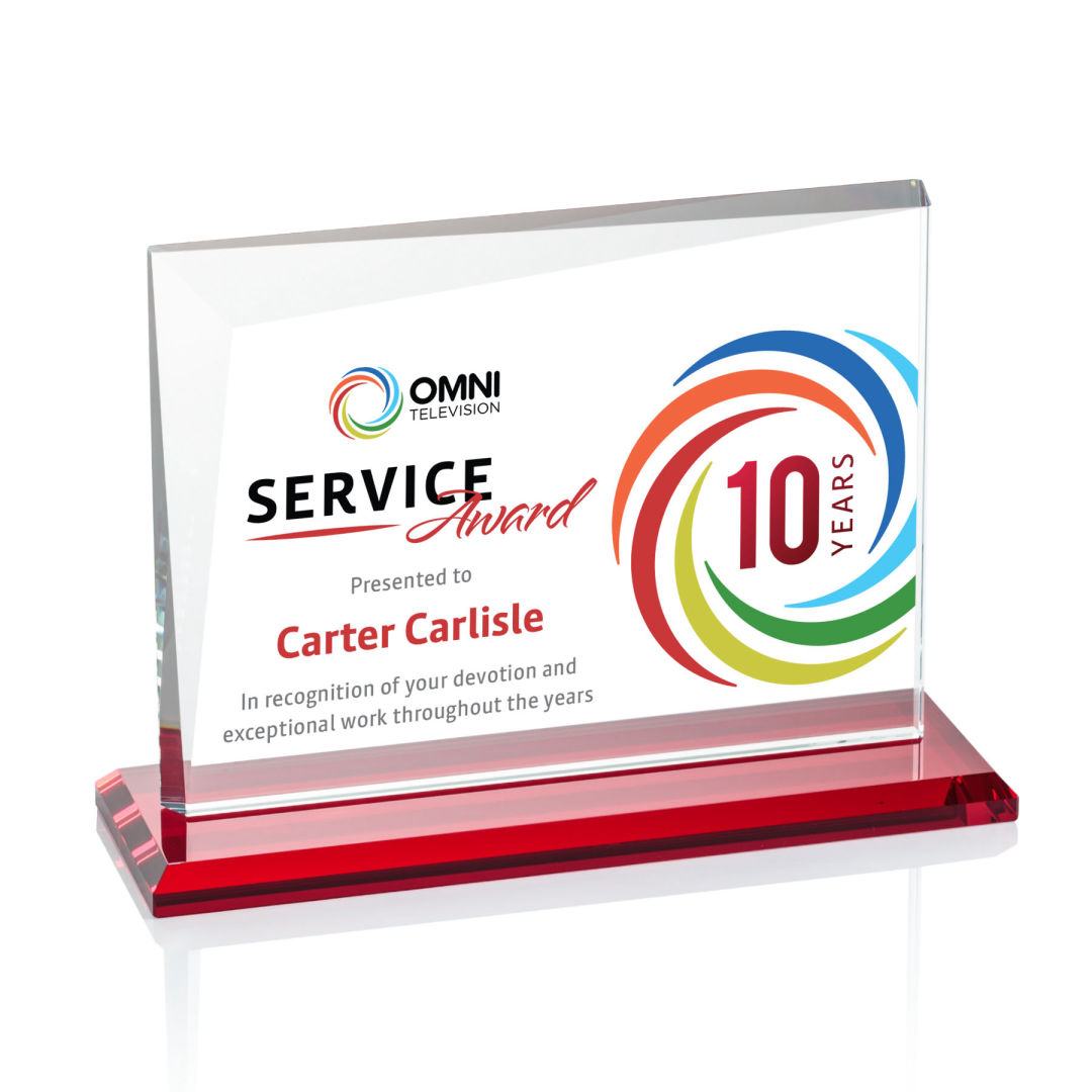 Mirela VividPrint™ Award - Red 7