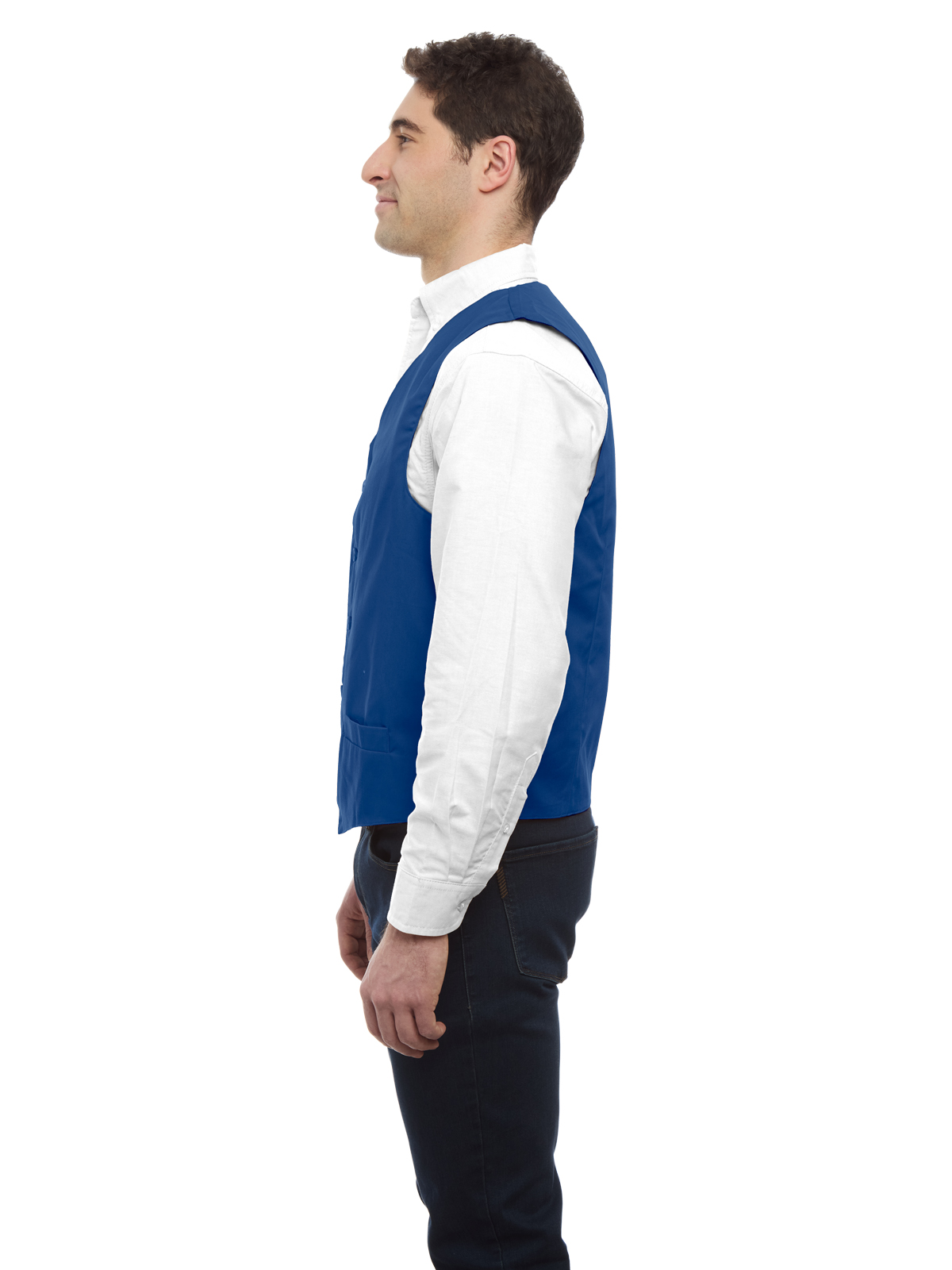Blue Generation - Unisex 2-Pocket Scotchgard Treated Bistro Vest 16