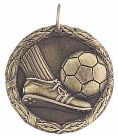Soccer XR100 Series Medal, 1 1/4" 2