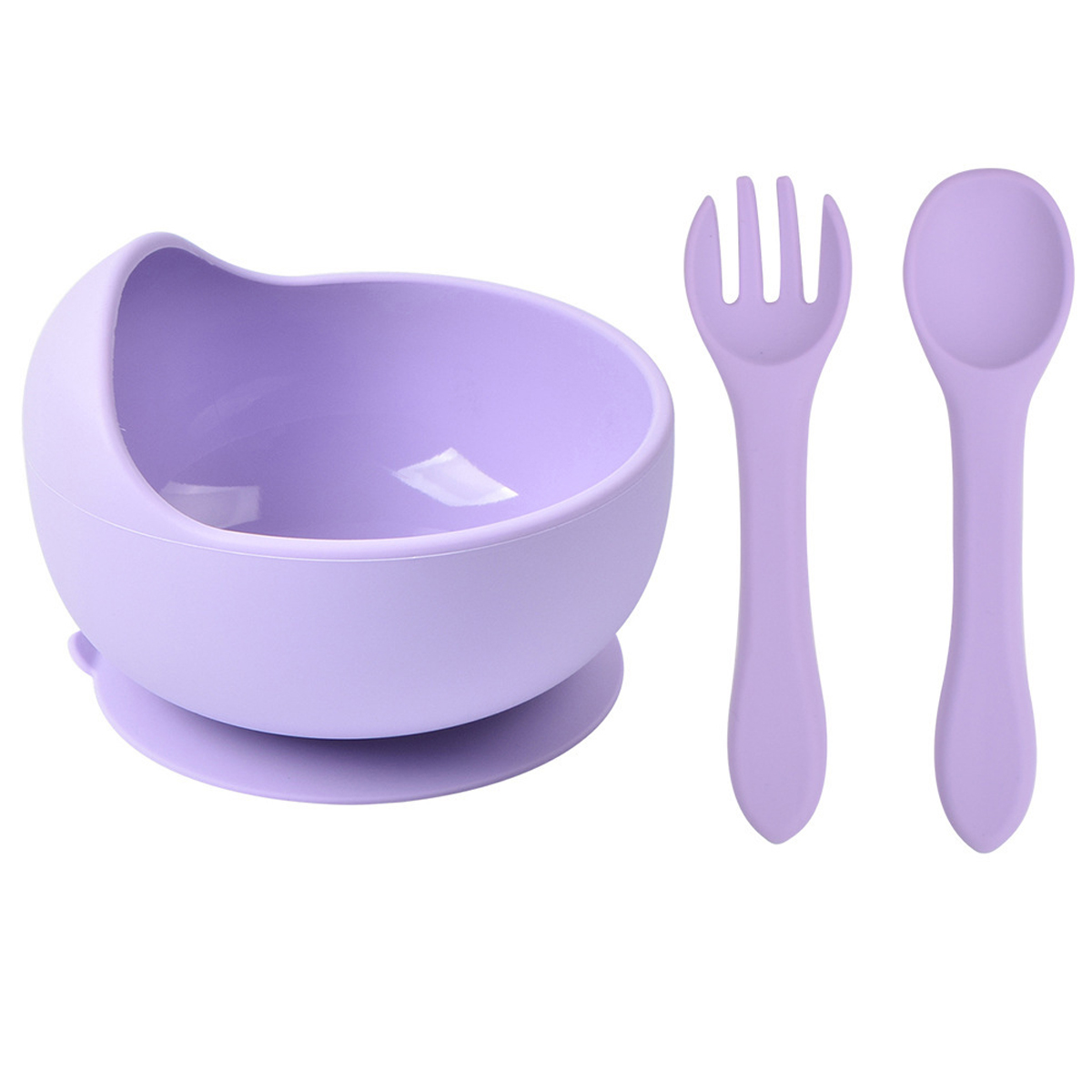 Toddler Suction Bowl with Spoon and Fork 3