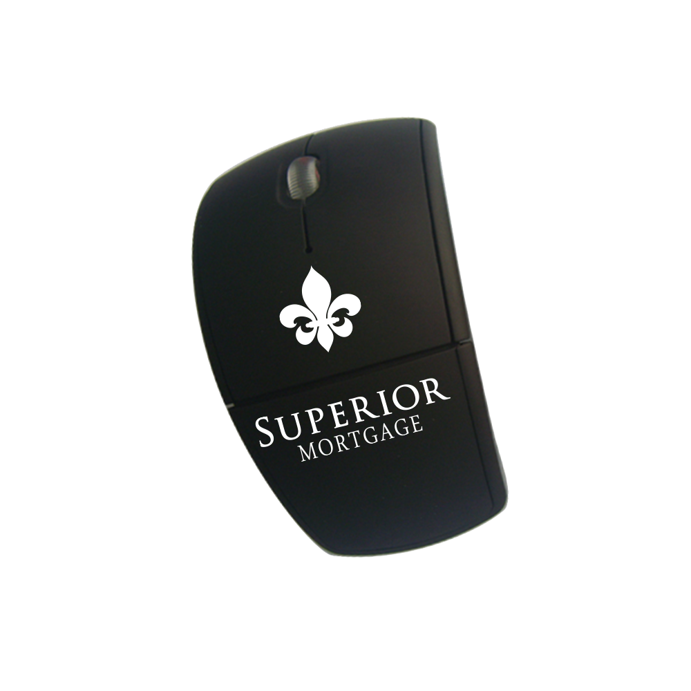 Rochdale Matte Wireless Folding Mouse 3