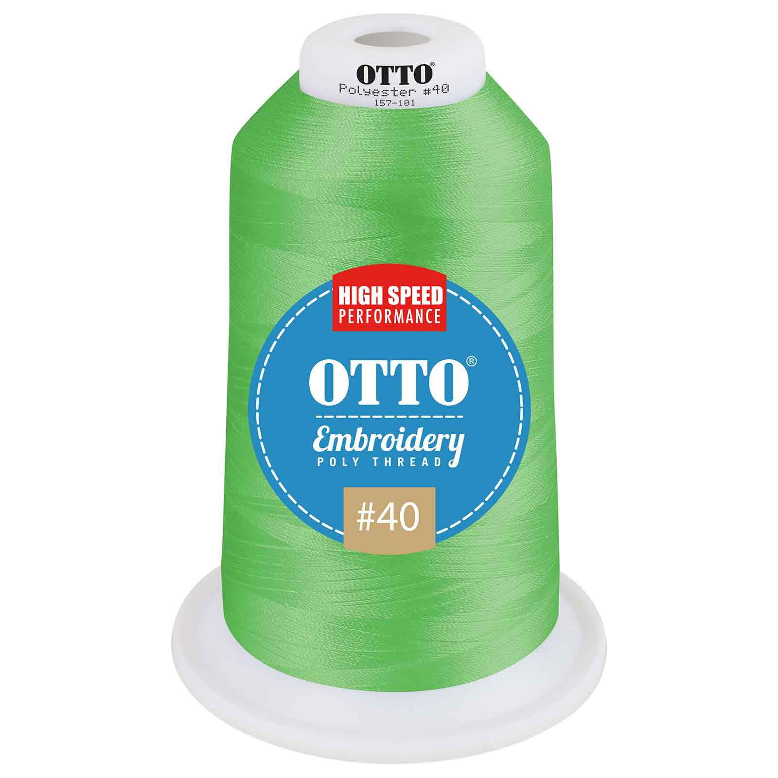 OTTO Embroidery Poly Thread #40 5,500 yd. King Cone 800