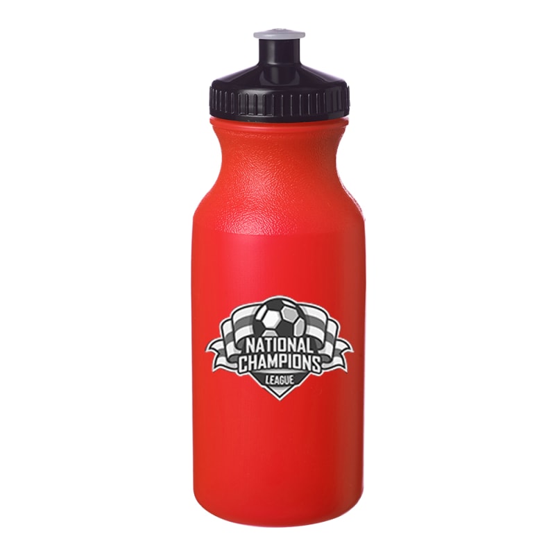 20 Oz Push Cap Sports Water Bottles 5