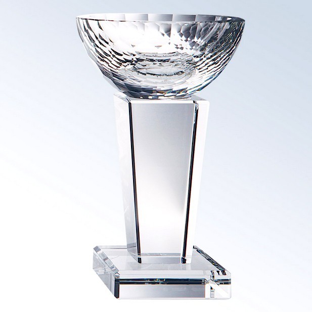 MEDIUM Glory Optical Crystal Trophy