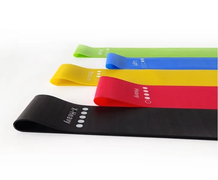Elastic yoga stretching fitness resistance band 4