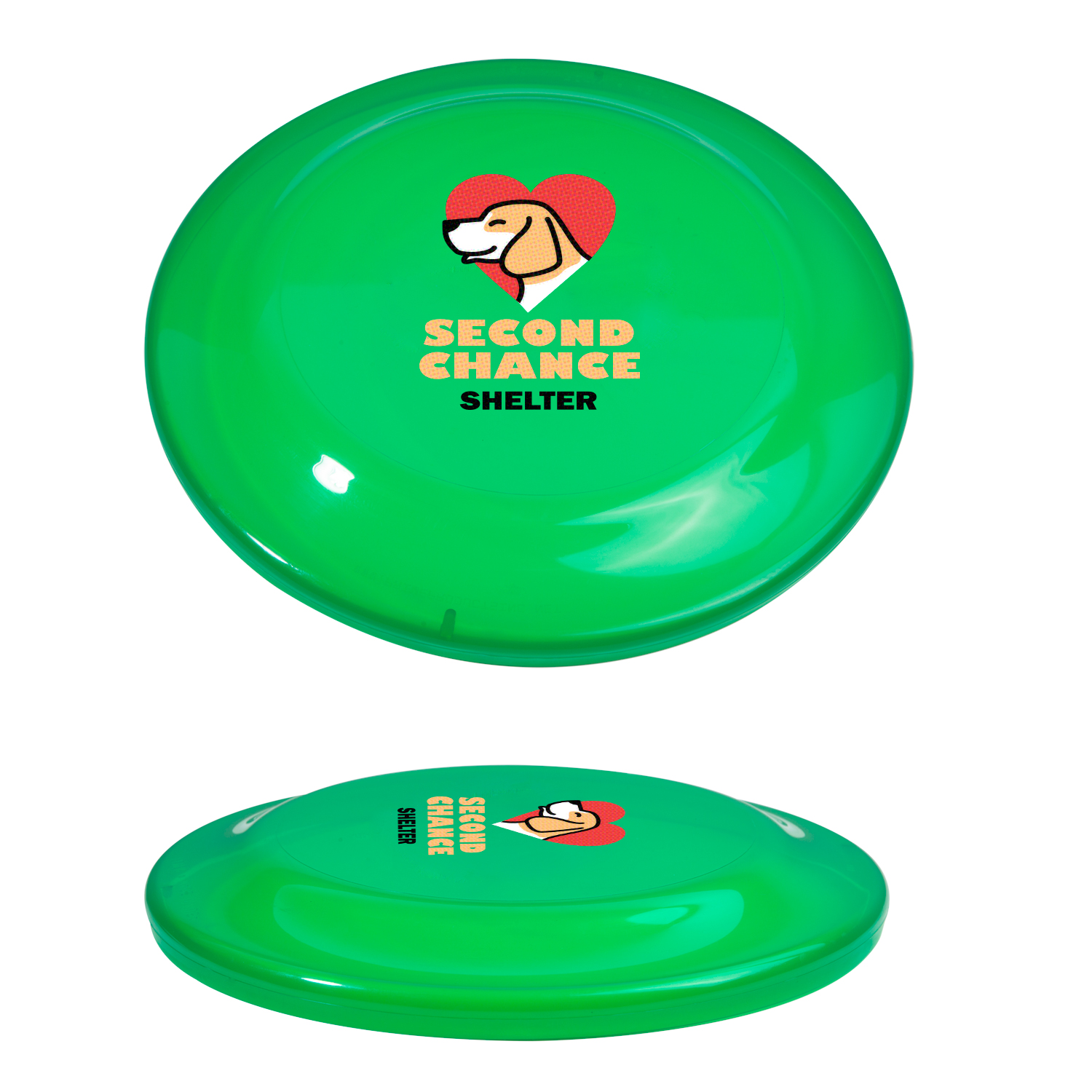 Transparent Flying Disc (Full Color Imprint) 5