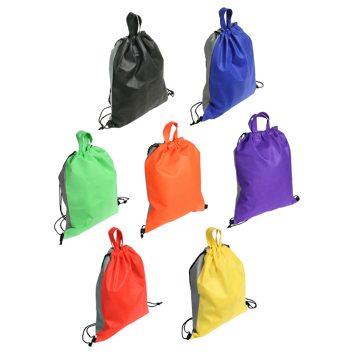 Glide Right Non-Woven Drawstring Bag 24