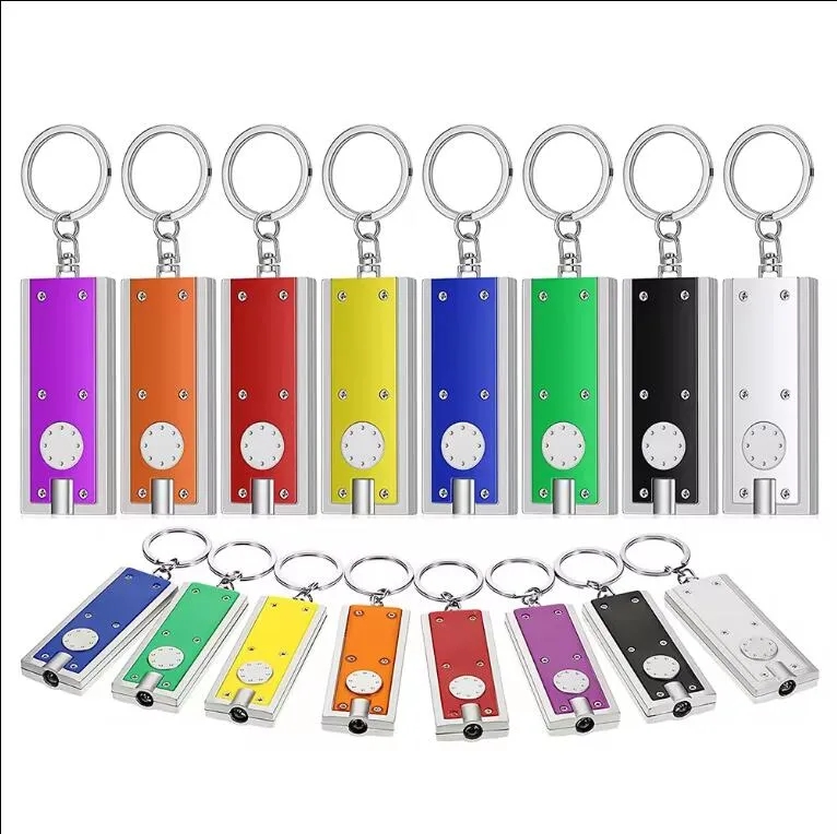 Rectangle LED Keychain 1