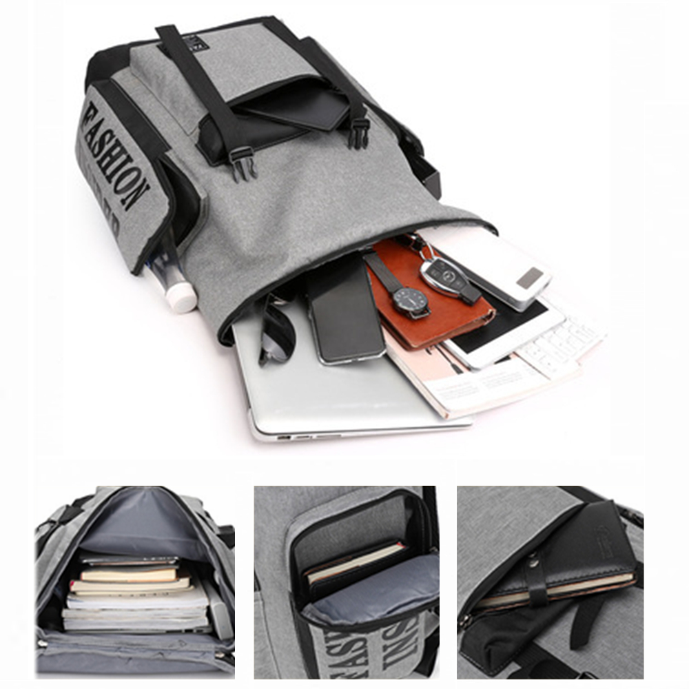 Unisex College Student Business Large Capacity Laptop Backpack 5