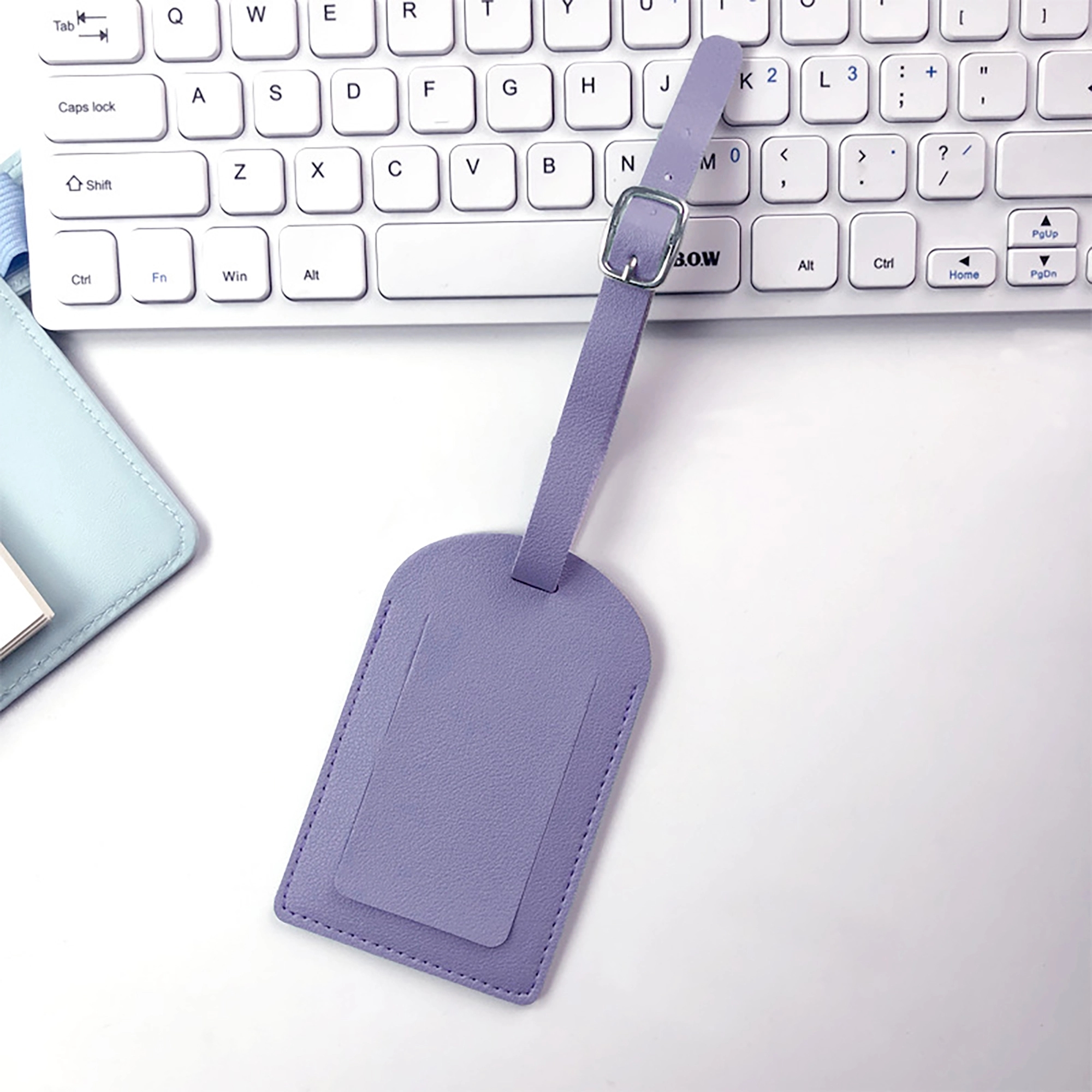 MOQ 100pcs PU Leather Luggage Tag 2