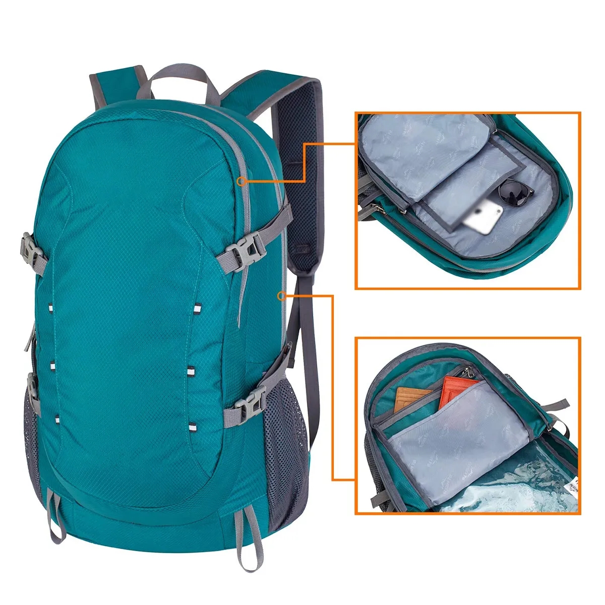 Large Lightweight Packable Backpack 40L 3