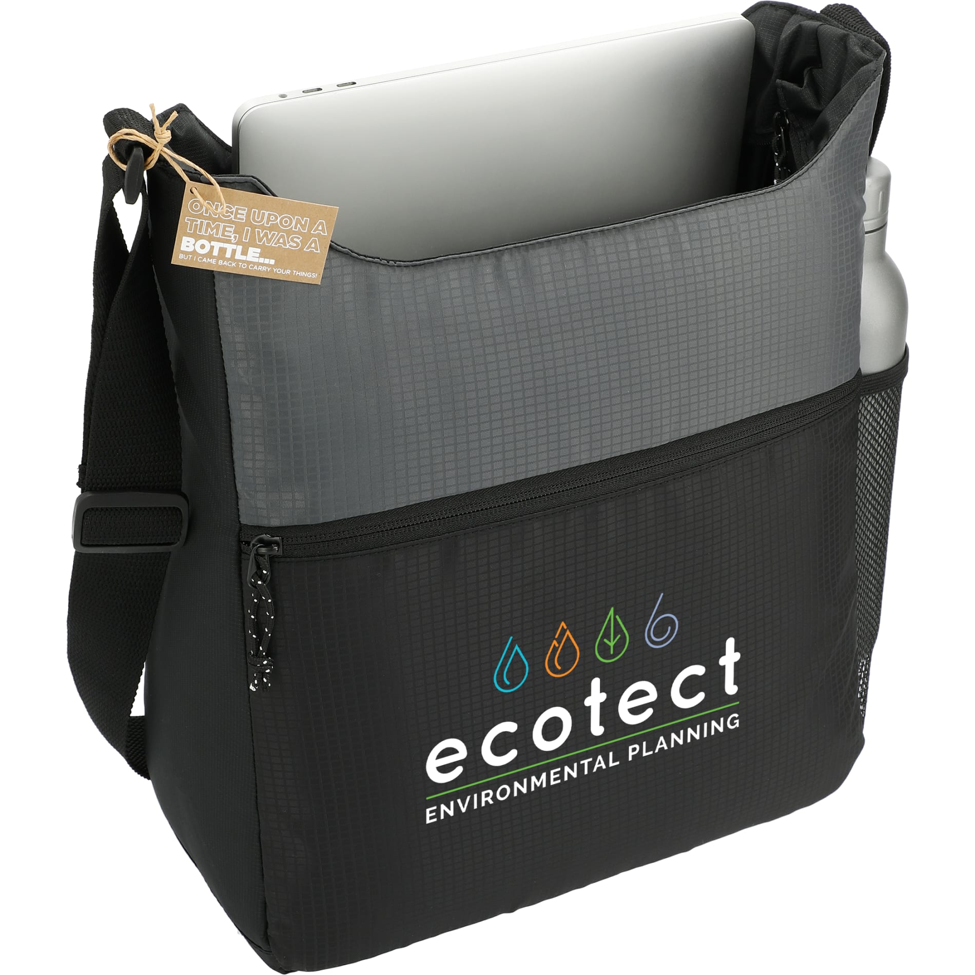 NBN Trailhead Recycled Zippered Tote 10
