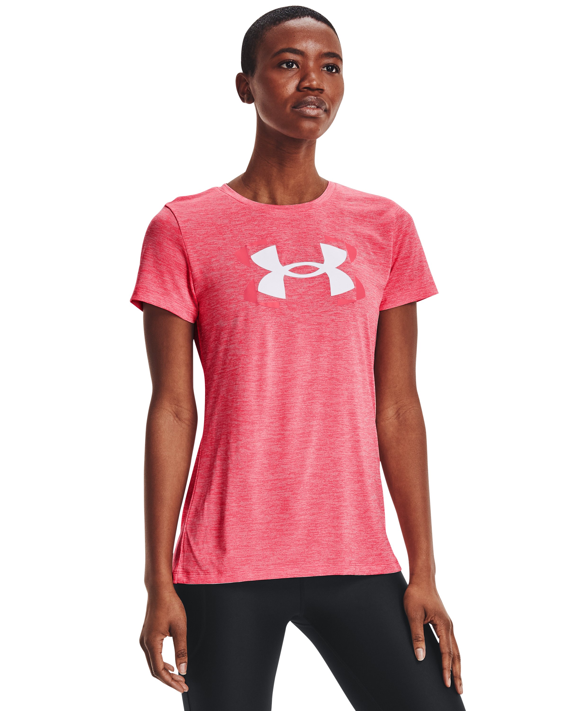 UA Tech Twist Logo Women's Short Sleeve 6