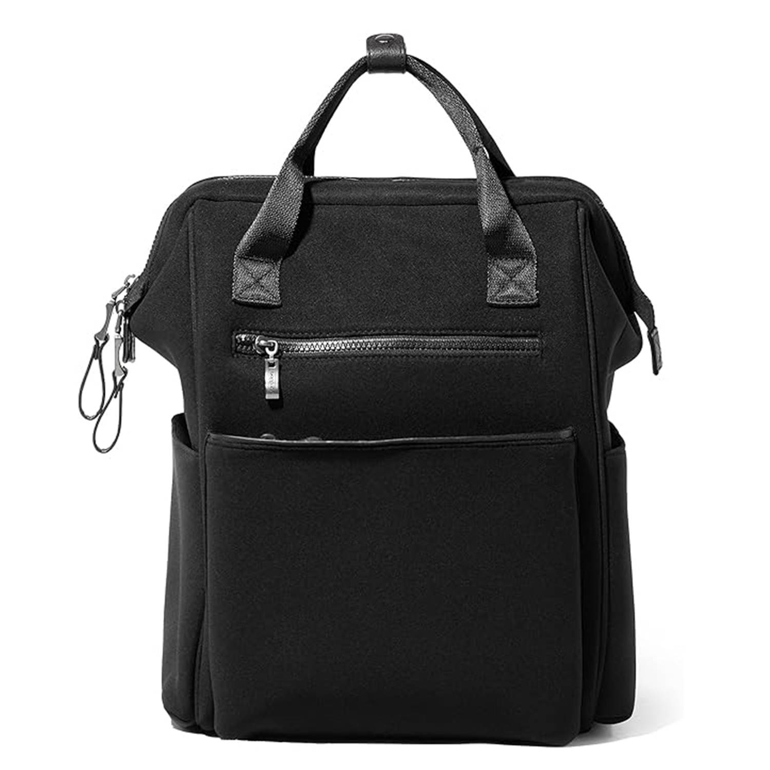 Large Capacity Polyester RFID Laptop Backpack w/ Handle 3