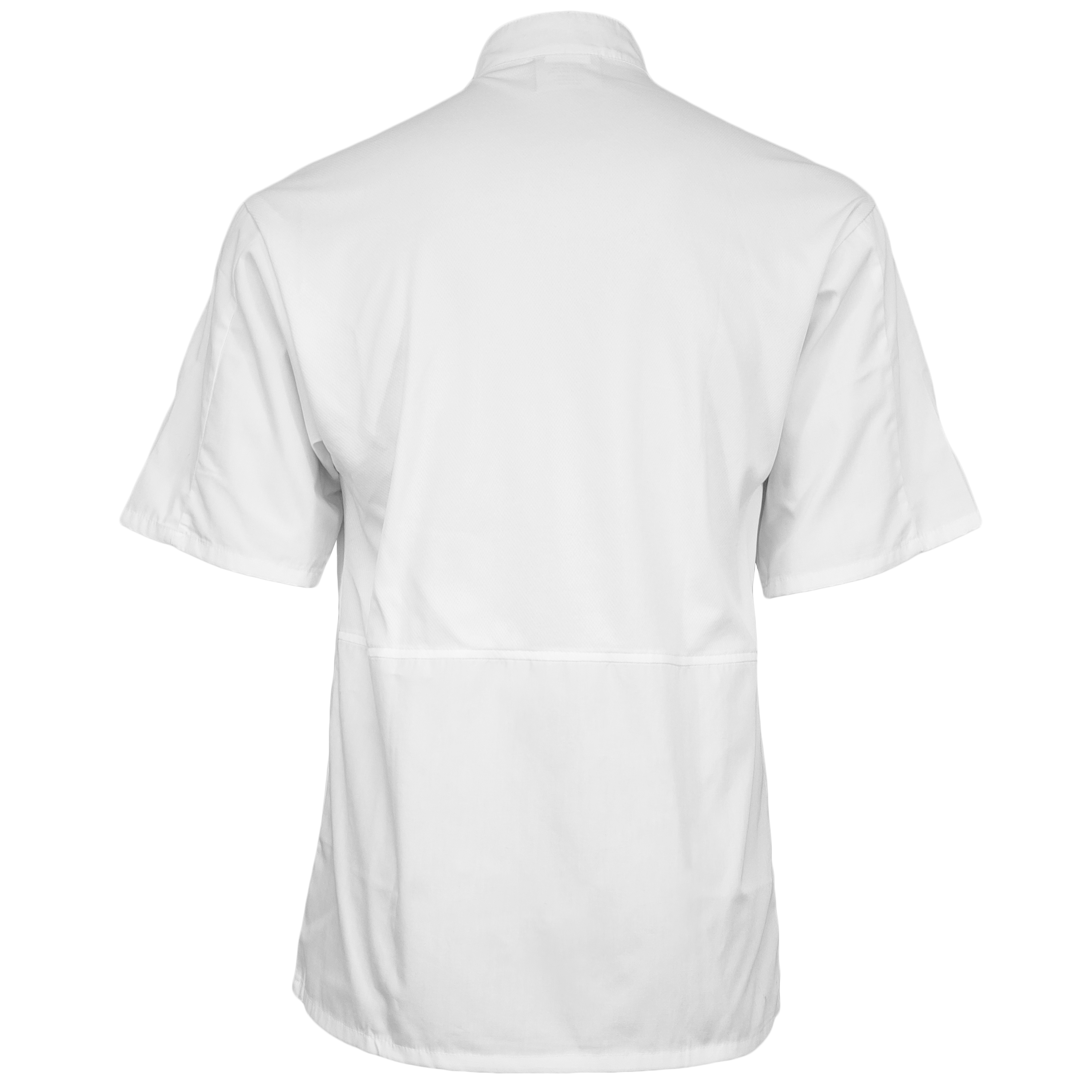 Mesh Back Chef Coat with Short Sleeves (BLANK) 2