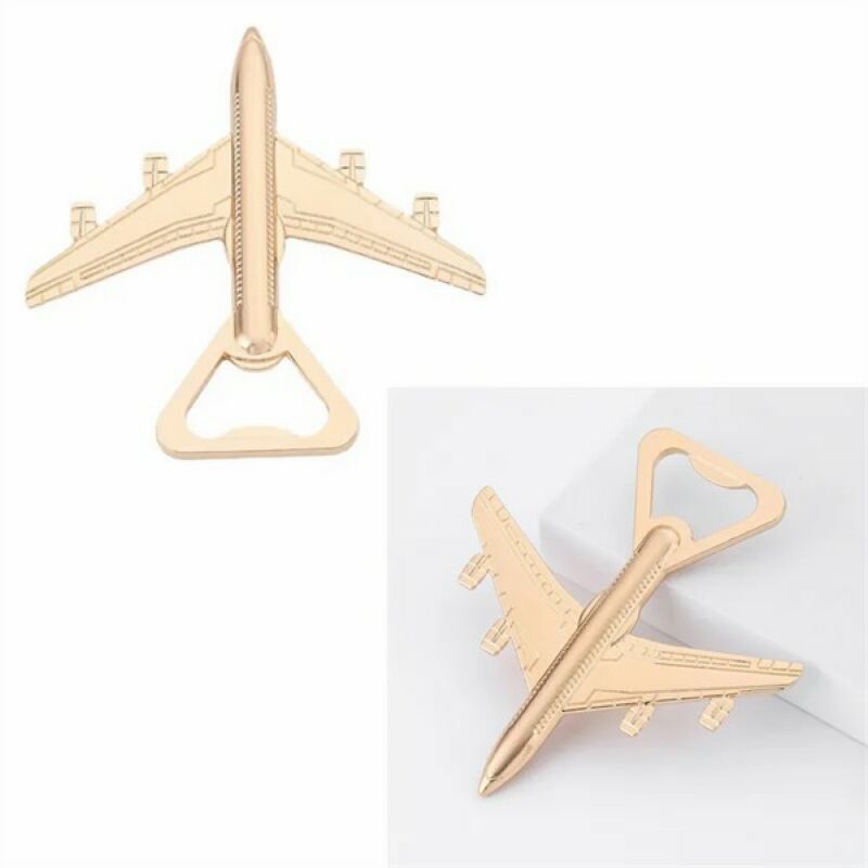 Airplane Bottle Opener Wedding Favors