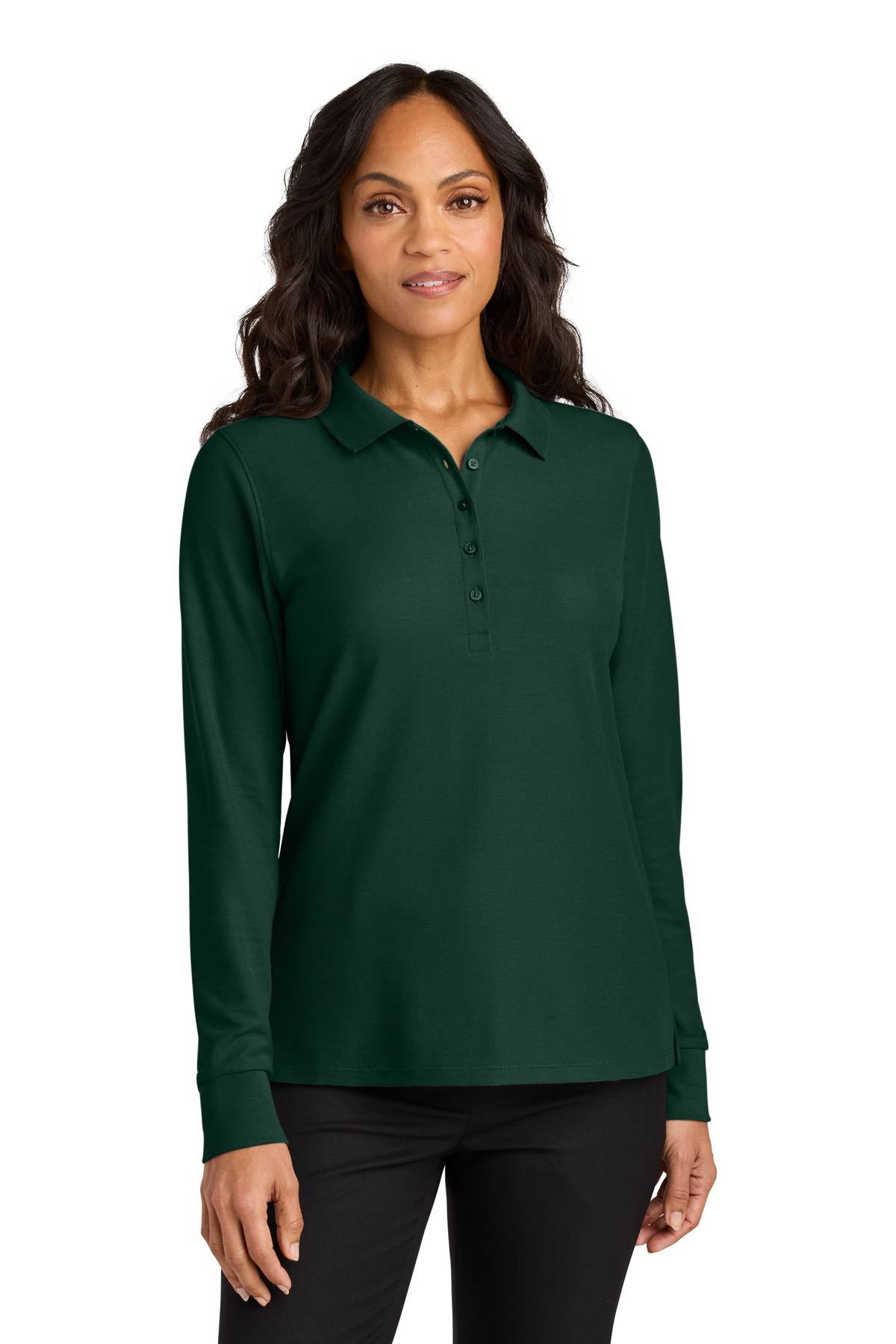 Port Authority Women's Wearever Signature Pique Long Sleeve Polo LK200LS 19