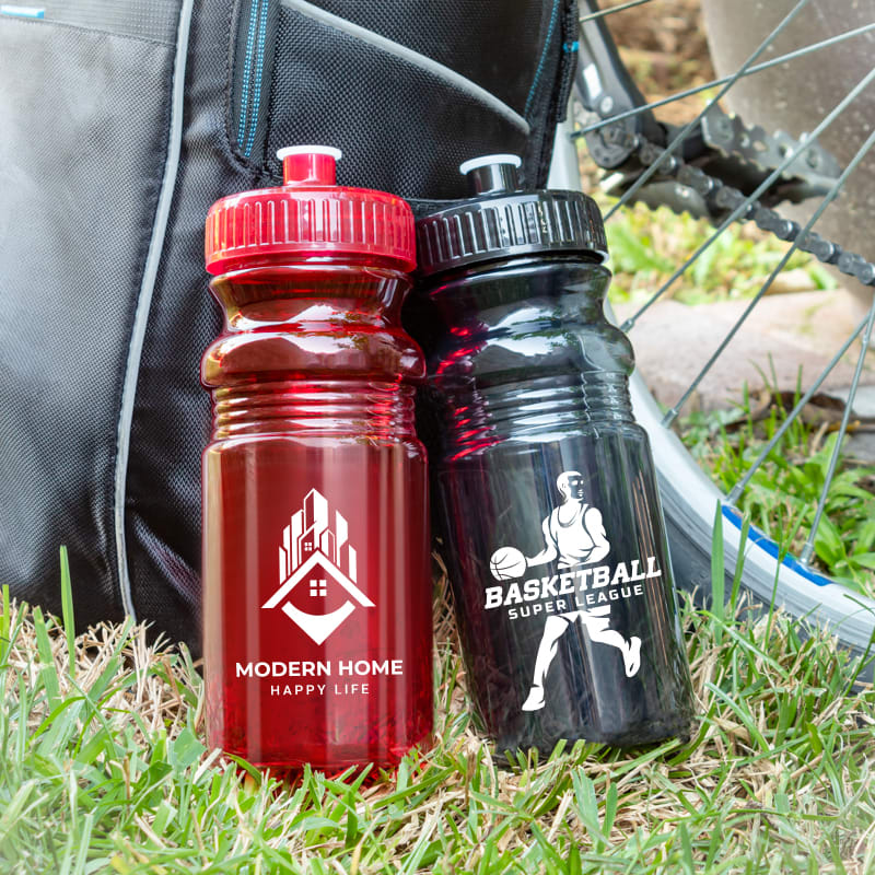 20 Oz Translucent Sports Water Bottles 22