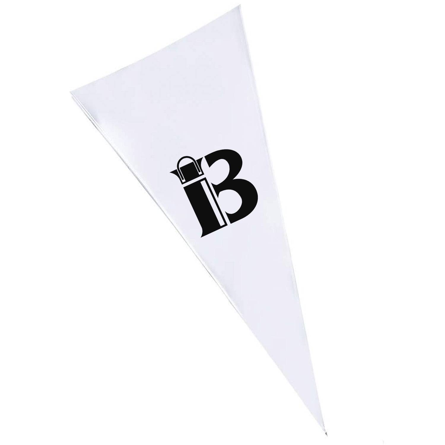 100PCS Clear Cone Shaped Plastic Treat Bags