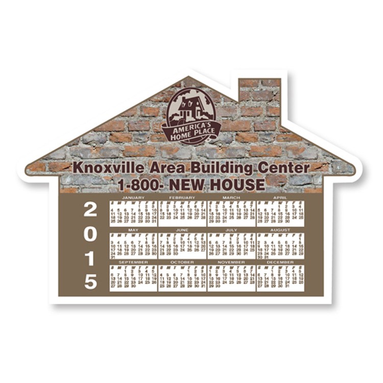Calendar House Magnet - Full Color 2