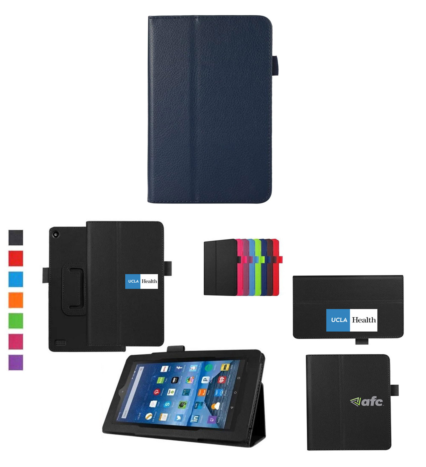 iBank ® Leatherette Case for Kindle Fire 7 12th Generation (2022) 2