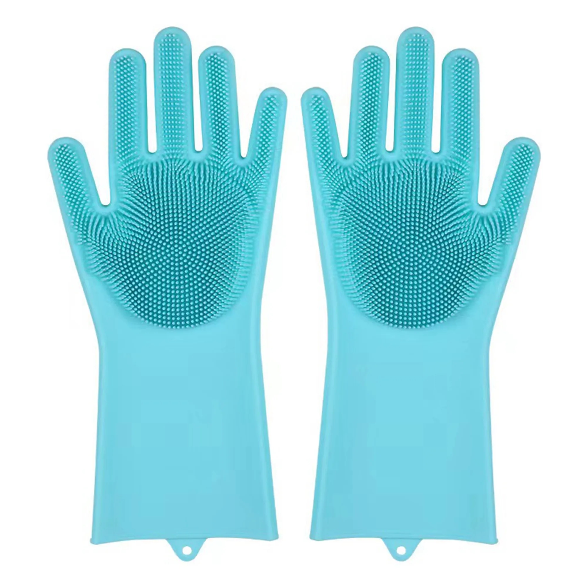 Silicone Cleaning Sponge Gloves 2