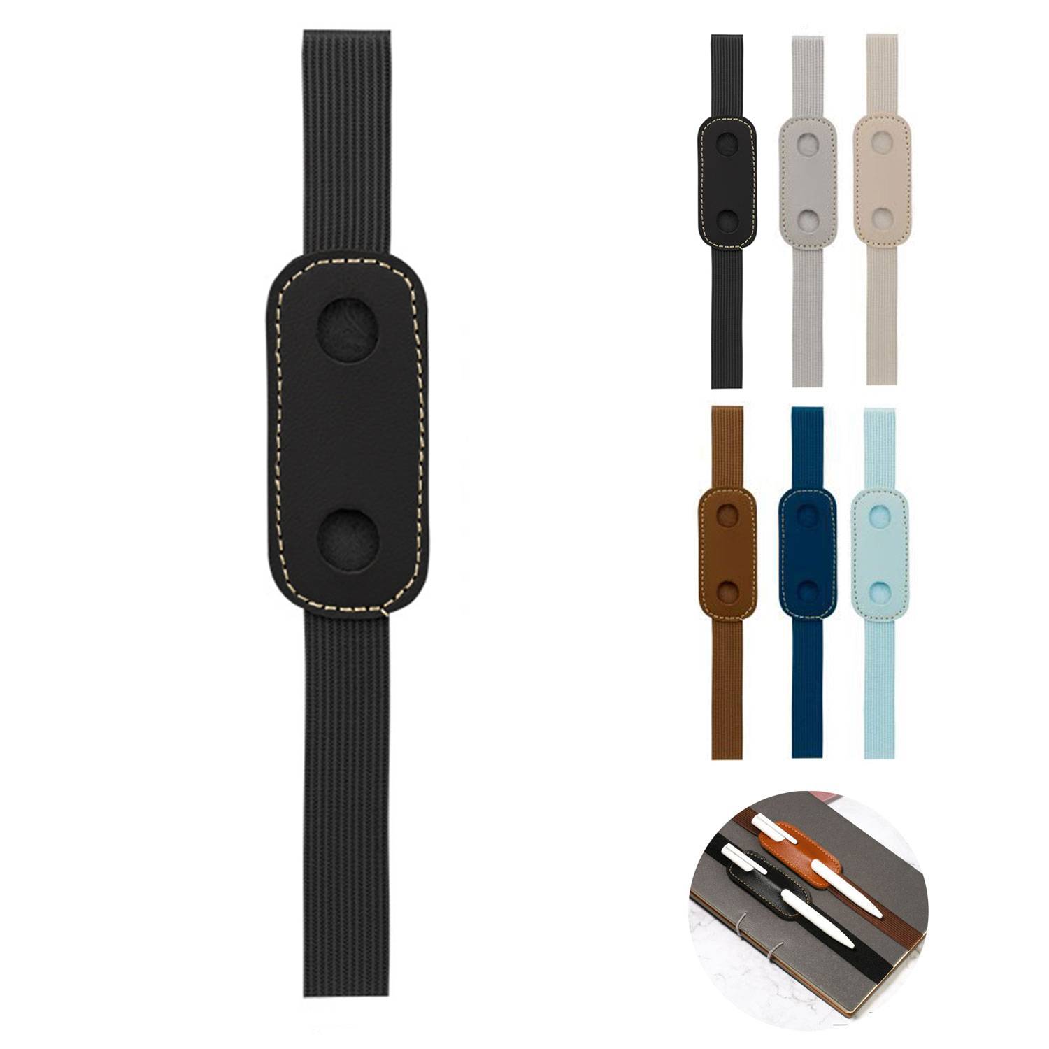 Notebooks Adjustable Elastic Band Pen Holder 14