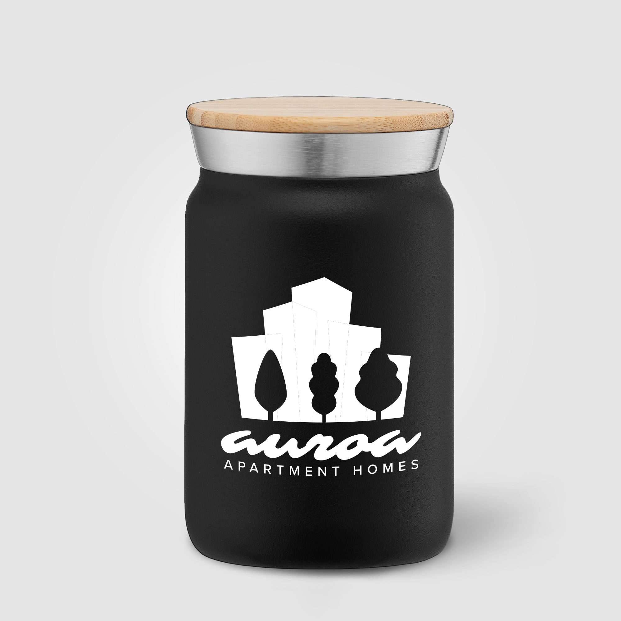 Nordic - 9 oz. Double Wall Copper-Lined Stainless Steel Tumbler with Bamboo Lid