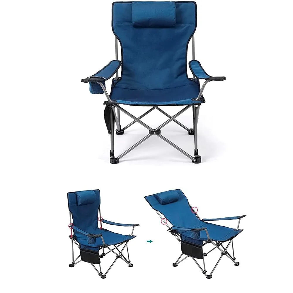 Folding Outdoor Camping Chair with carry Bag and Cup Holder 3