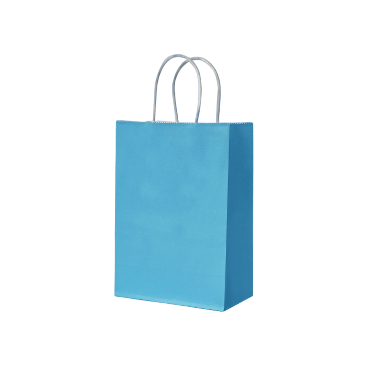 Reusable hand-held kraft paper bag 3