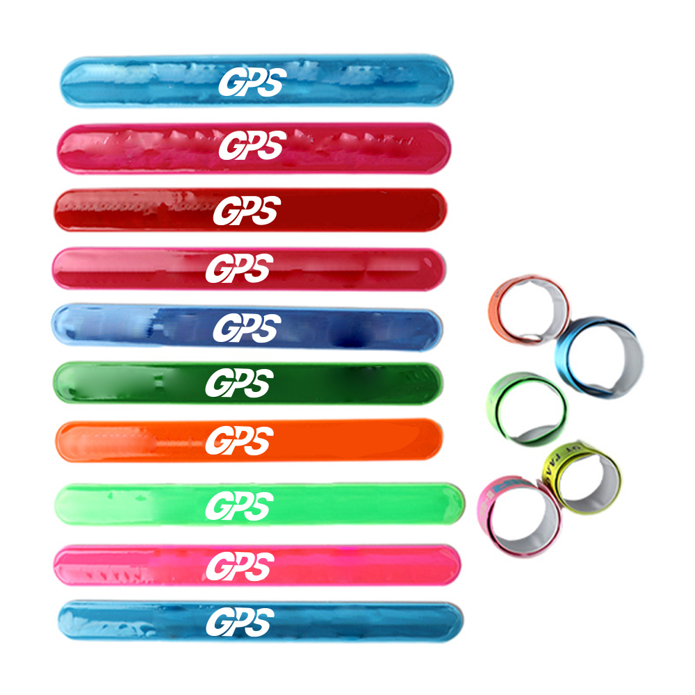 9 " PVC Reflective Slapping Bracelet 5