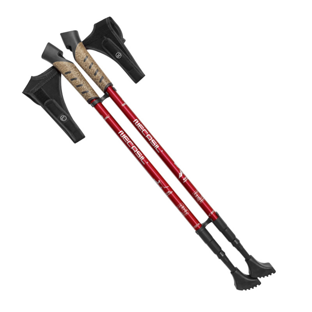 Ultralight Adjustable Aluminum Trekking Poles 3