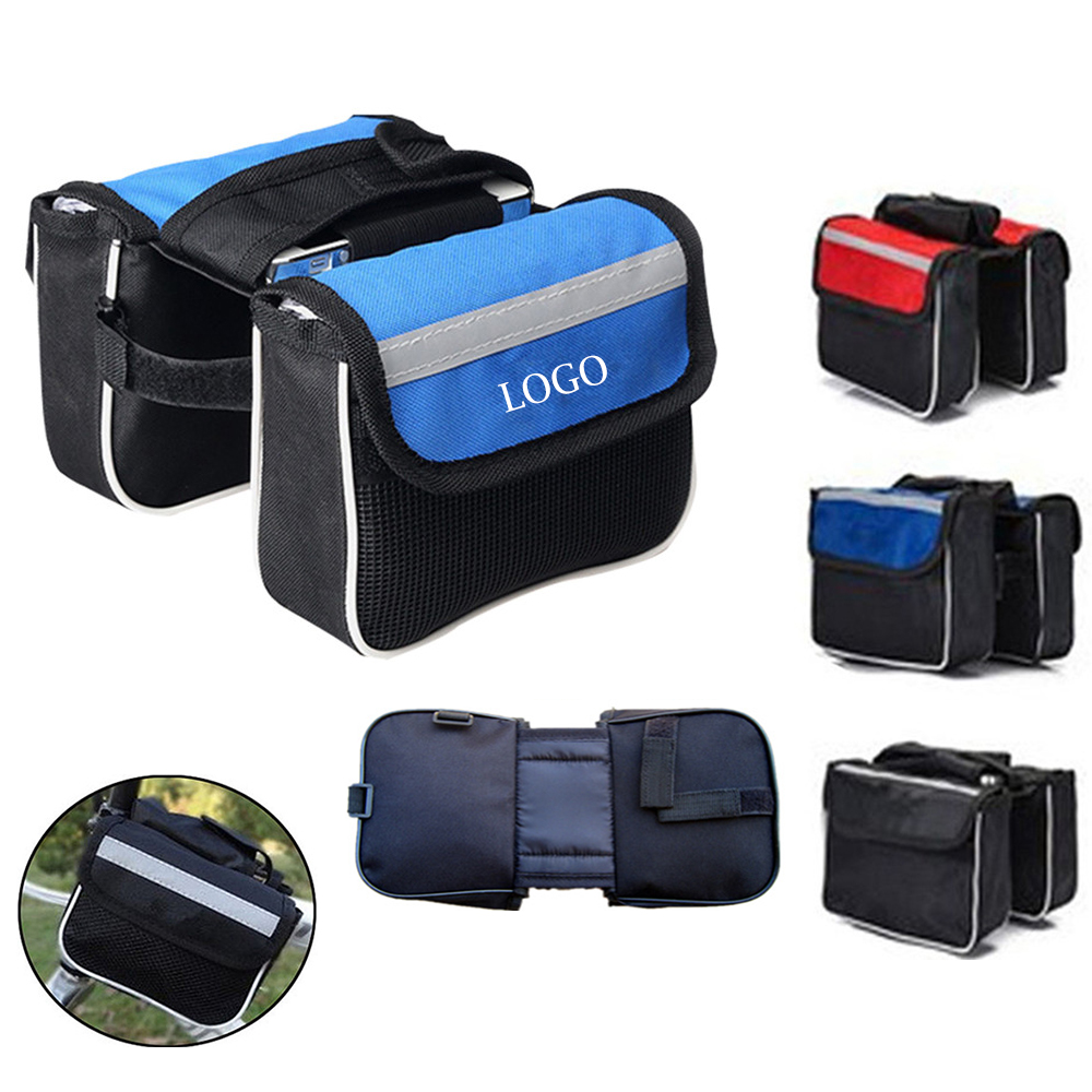 Moutain Bicycle Frame Tube Double side Bag 1