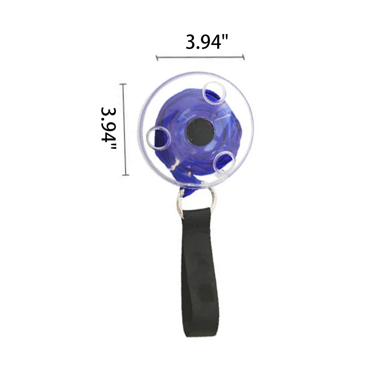 4Pcs Mini Reusable Foldable Roll Up Disc Box Shopping Bag 5