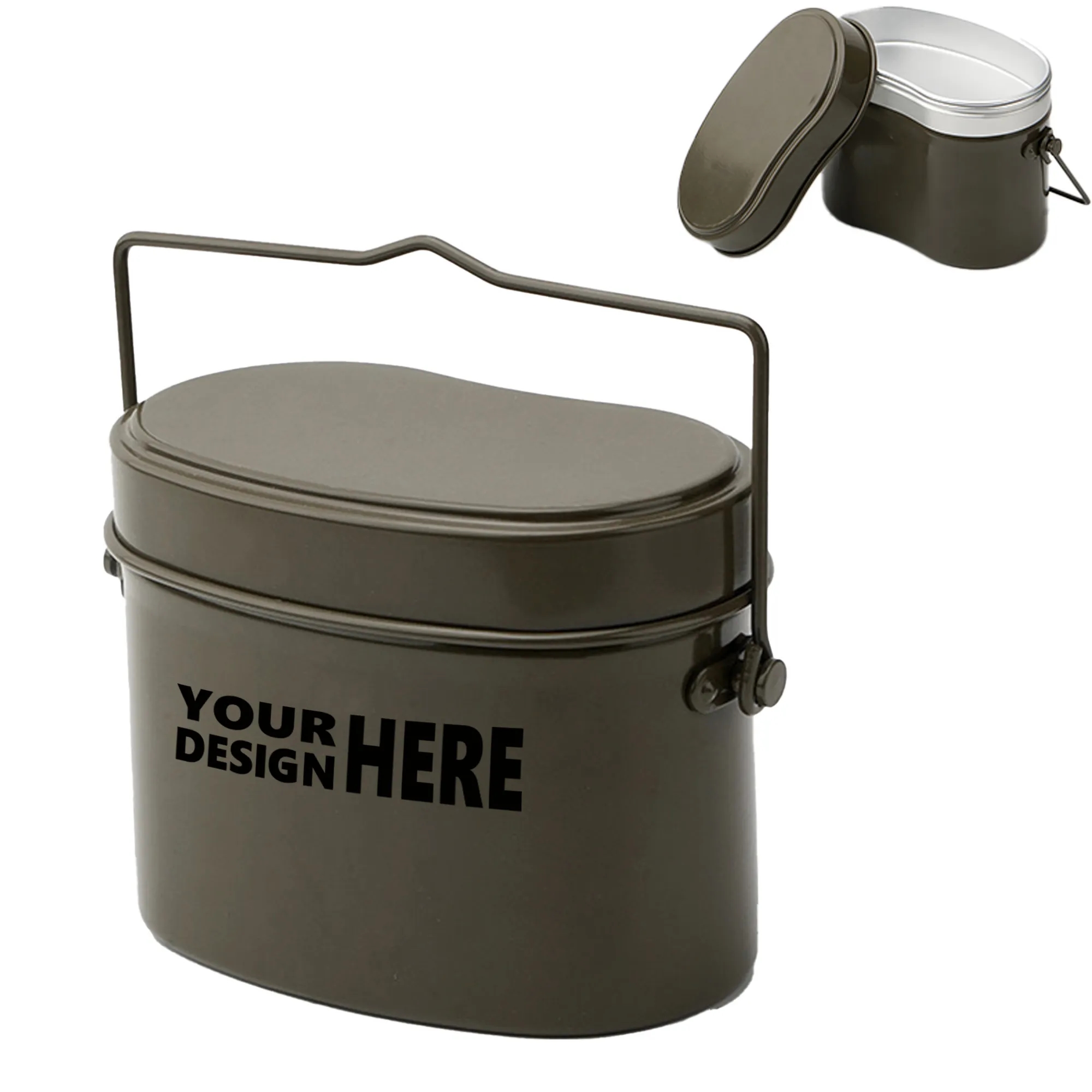 Outdoor Multifunctional Lunch Box Military Style 4