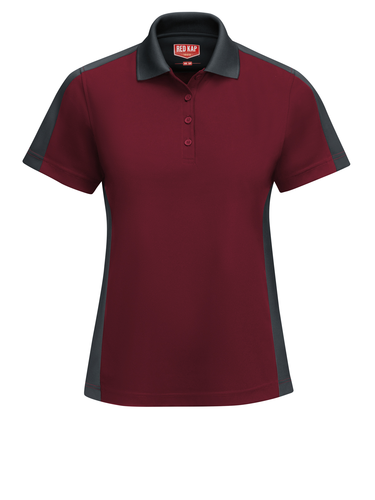 Red Kap Shirts - Women's Short Sleeve Performance Knit Two-Tone Polo 6