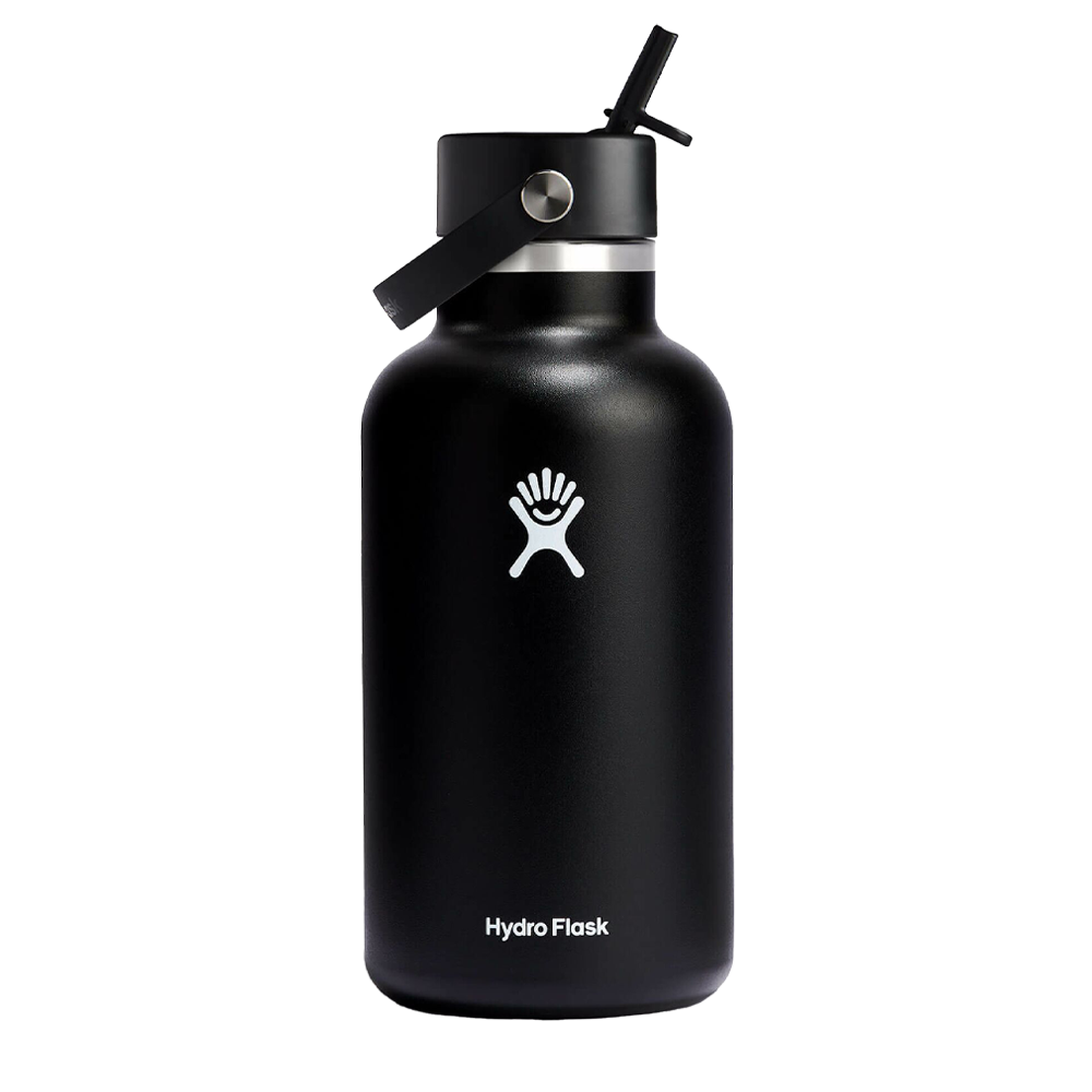 Hydro Flask 64 oz Wide Mouth Bottle with Flex Straw Cap 11