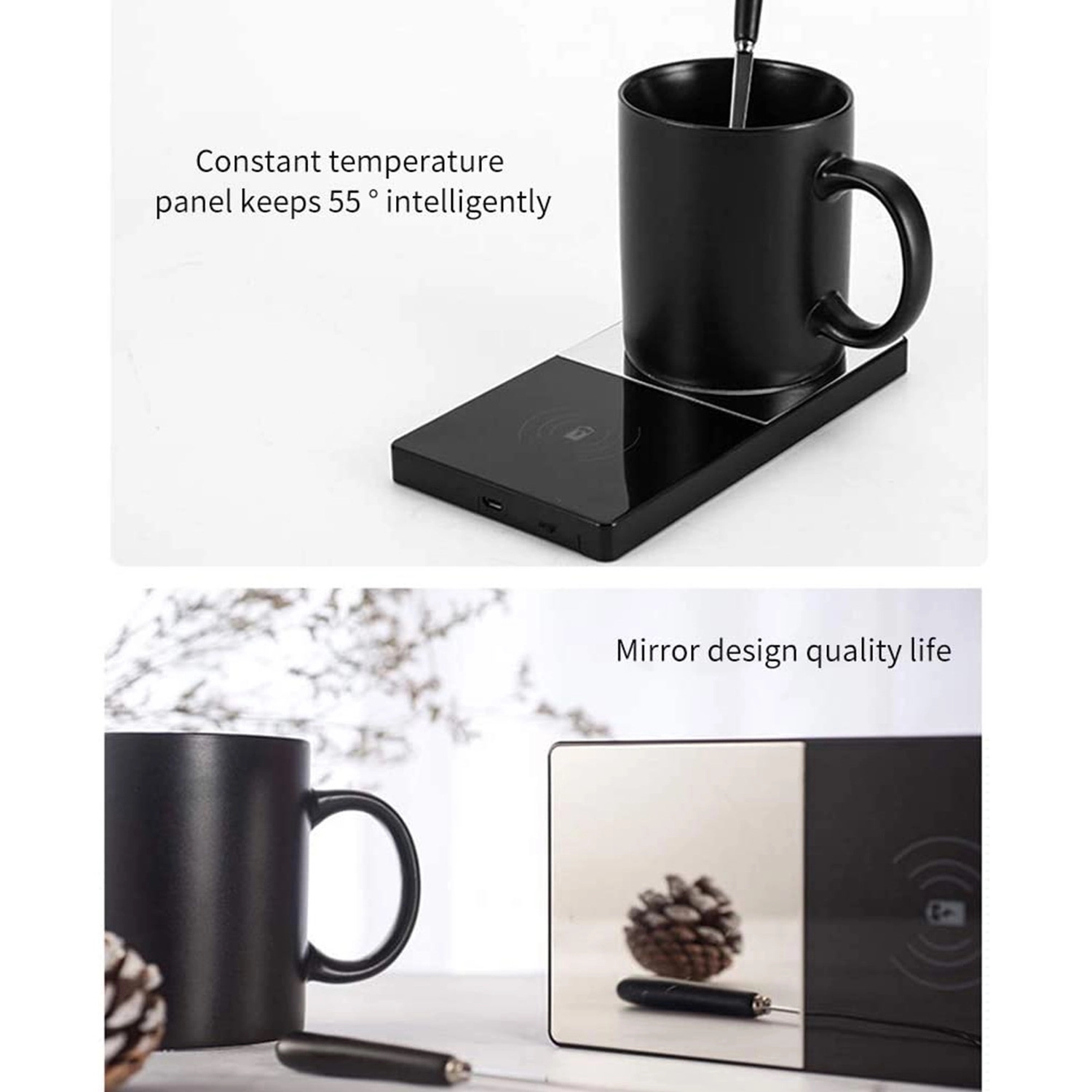 Mug Warmer Wireless Charger 3 in 1 6