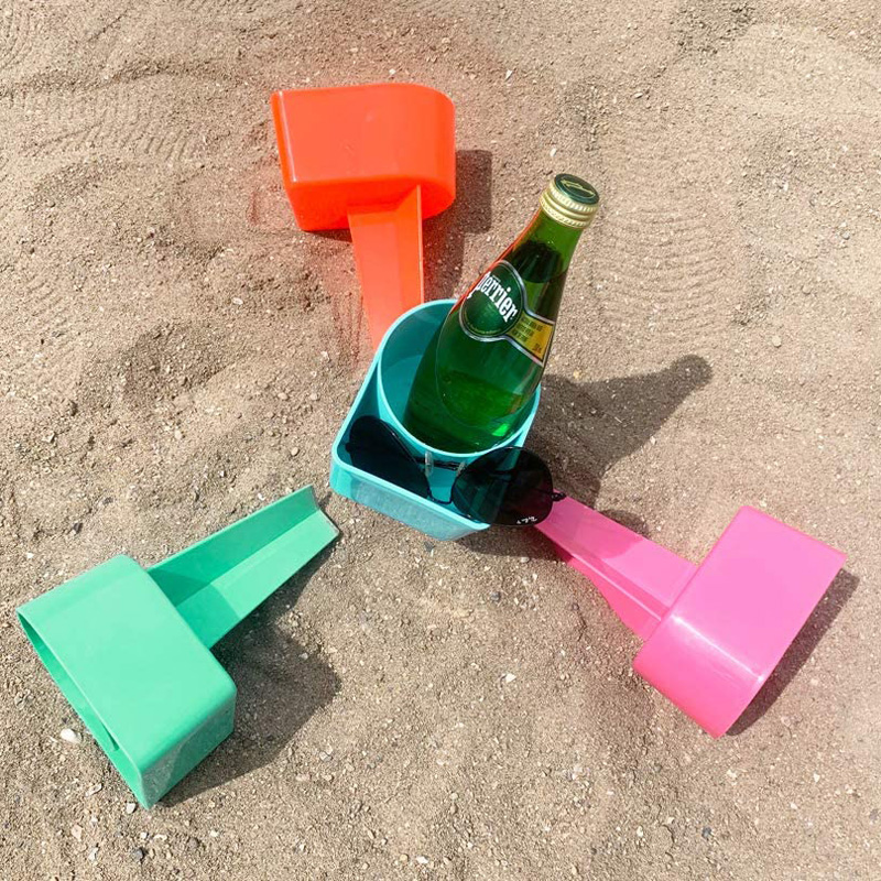 Multi-Functional Sand Cup Holder for Phone Sunglasses Key 3