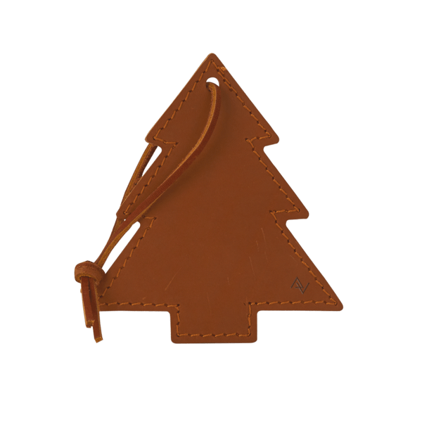 Tannenbaum Leather Tree Ornament 5