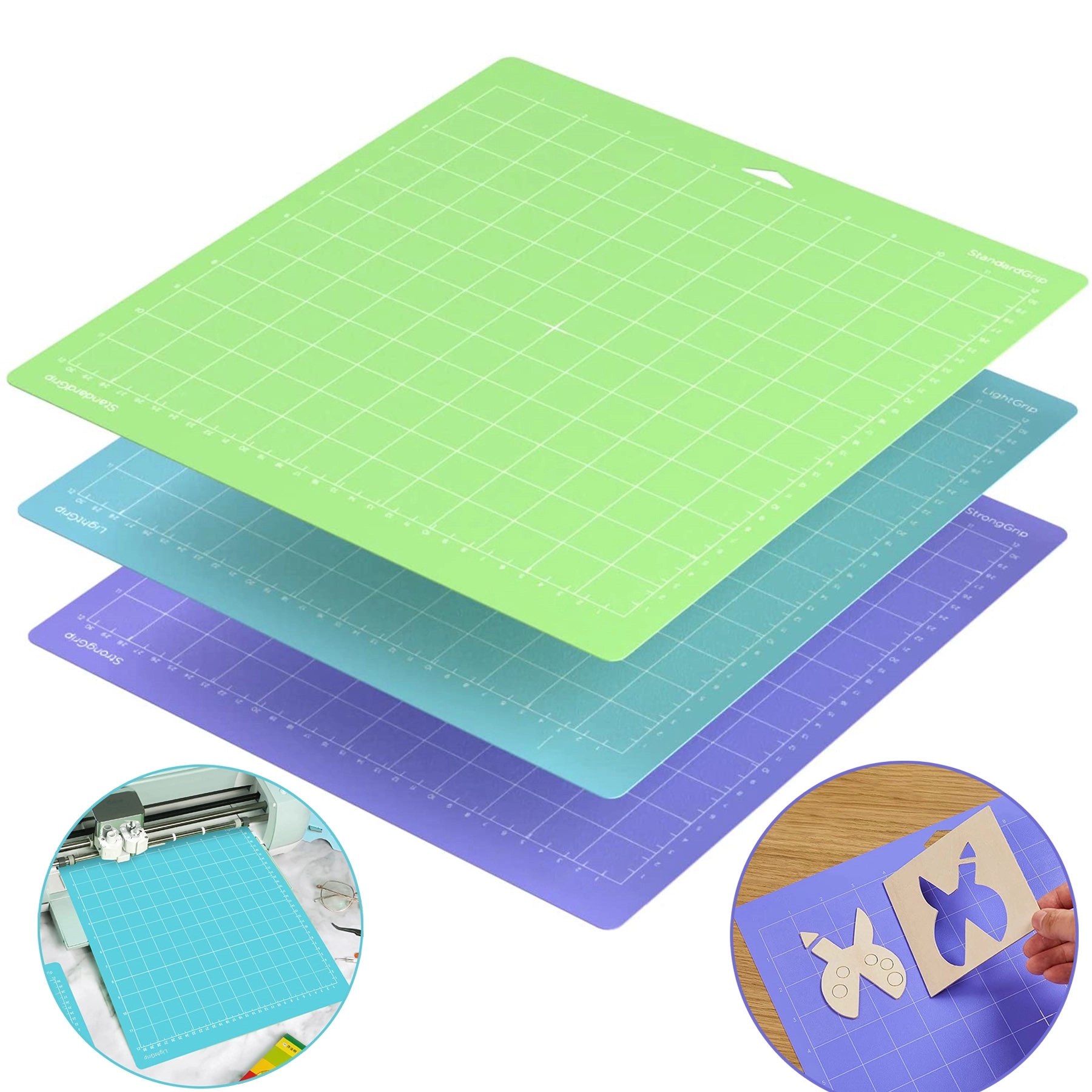 Stronggrip Cutting Mat 12"x12" 2