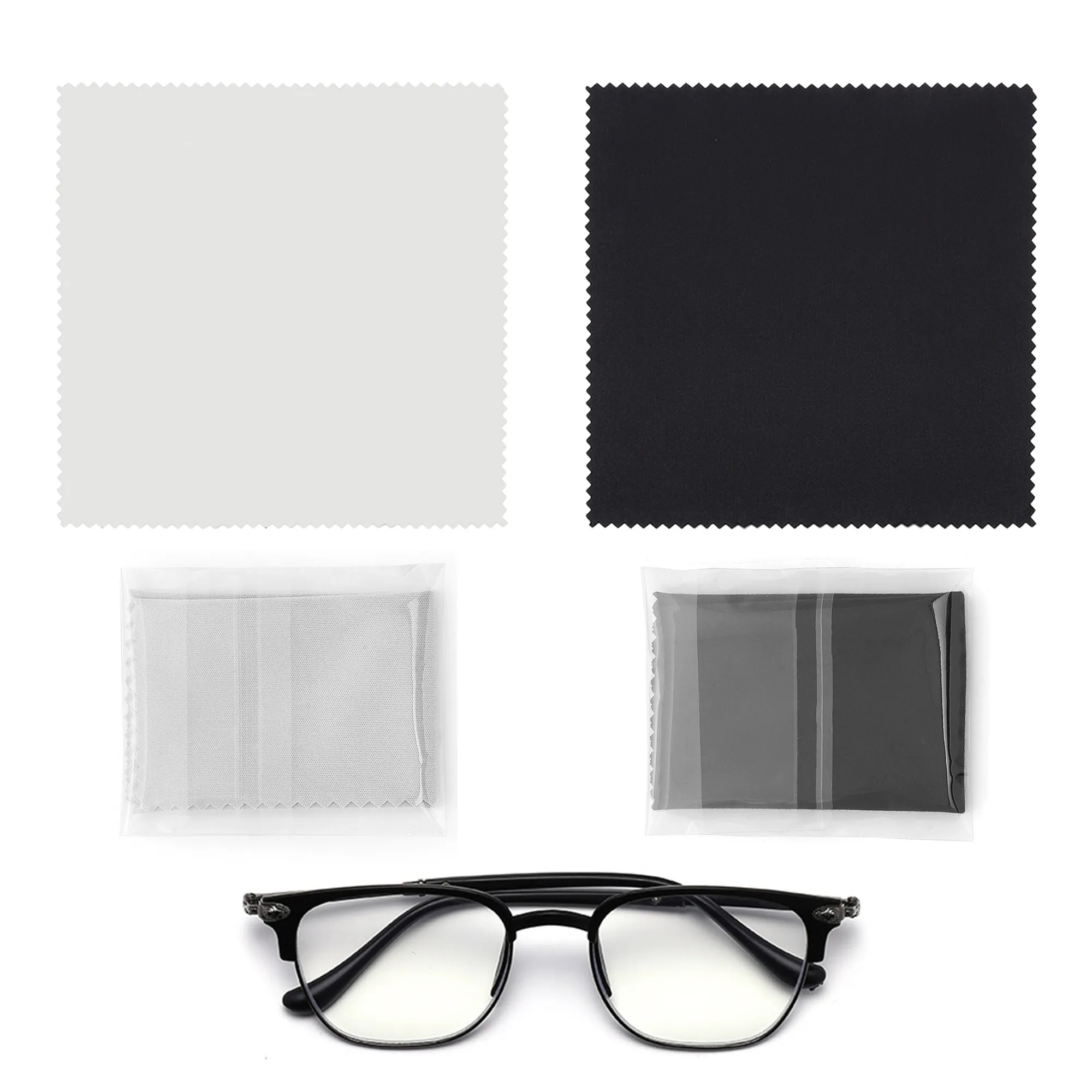 5" x 5" Microfiber Cleaning Eyeglasses Cloth