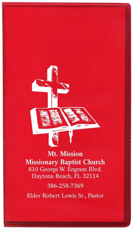 Translucent Vinyl Weekly Pocket Planner 5