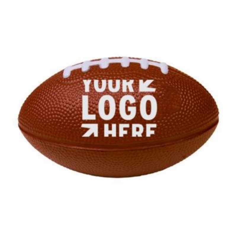 Custom PU Foam Anti Stress Squeeze Rugby Ball 3