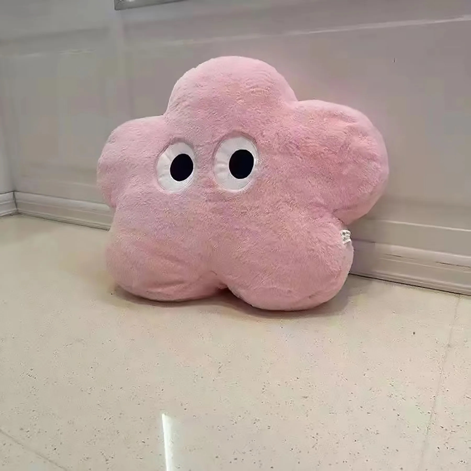 Cotton Pink Fat Sofa Pillow 4
