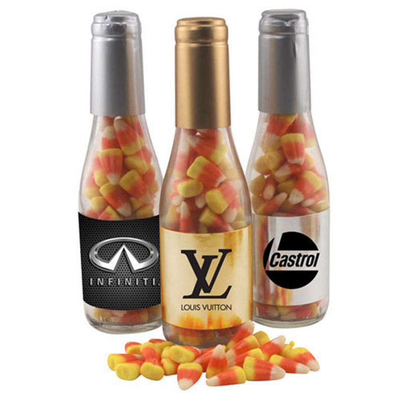 Champagne Bottle with Candy Corn 1