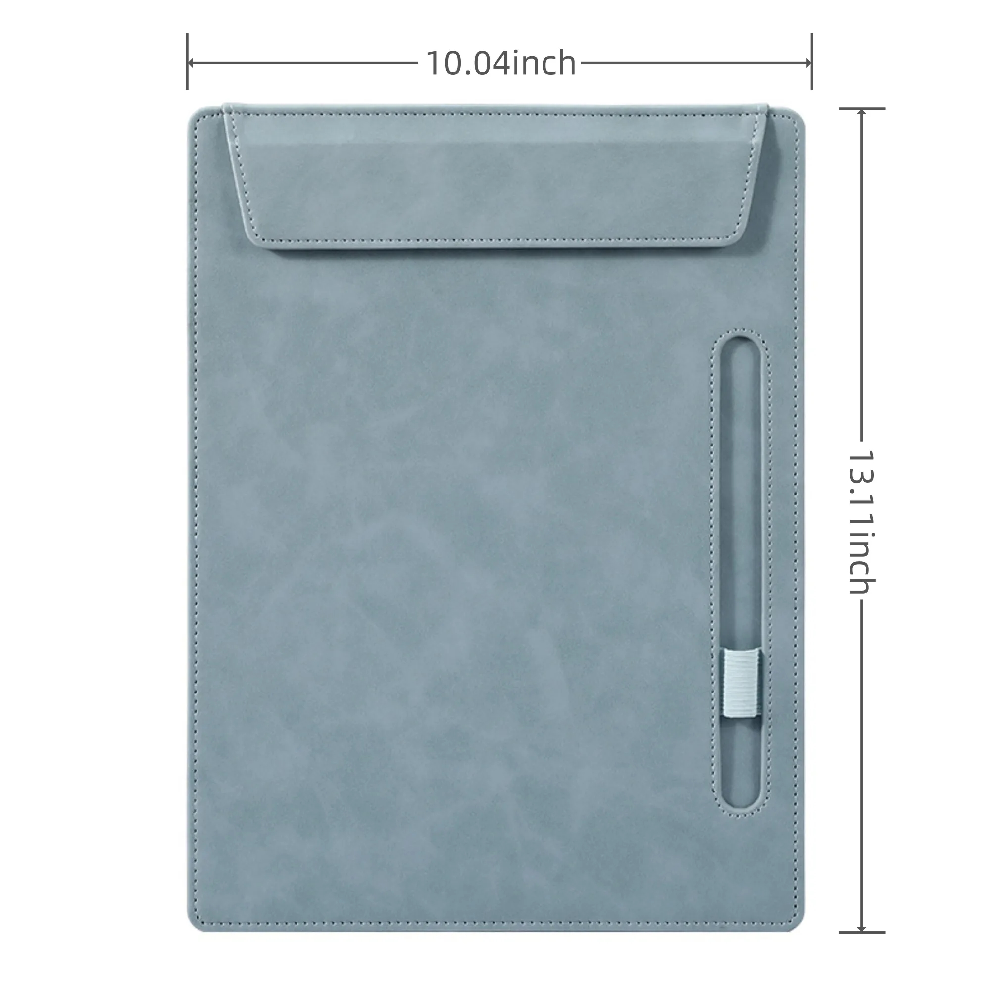 A4 Leather Magnetic Folder Board Writing Pad With Pen Slot 4